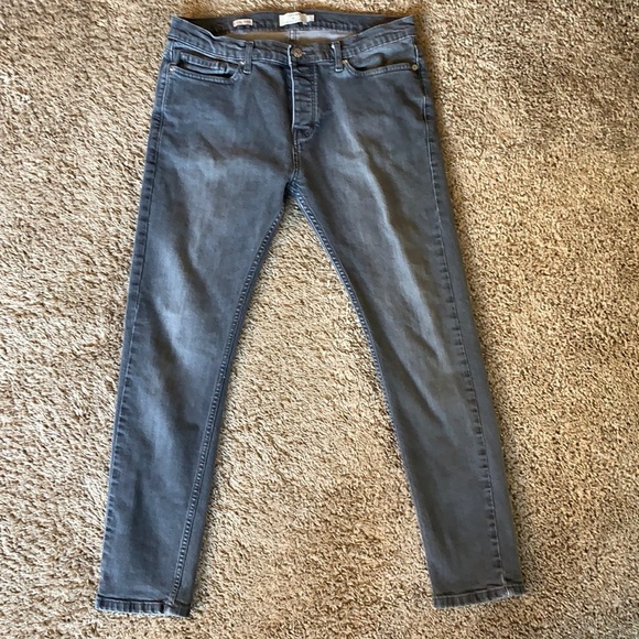 Topman Other - TOPMAN skinny stretch GRAY jeans